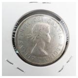 1963 Canadian Silver Half Dollar