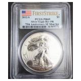 2012-S PR69 American Eagle PCGS Slabbed First Strike 75th anniversary SF mint