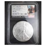 2021  MS70 Type 2  American Eagle privy mark Early Releases NGC slabbed