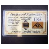 American Certified Bullion, .000571 of .999 oz