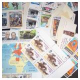 nice assortment of unused US stamps circa 1990