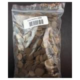 Wheat Pennies - Lincoln Cent 5 lb Bag. CHECK DESCRIPTION!