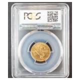 1914-D PCGS AU58 $5 Sealed Indian Head Gold Coin
