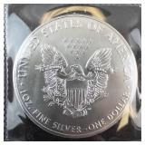 2019 Silver Eagle 1oz Fine Silver One Dollar Coin