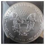 2019 Silver Eagle 1oz Fine Silver One Dollar Coin