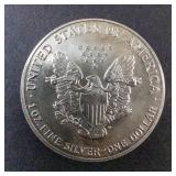 1992 Silver Eagle 1oz Fine Silver One Dollar Coin