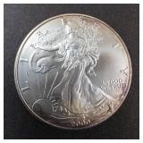 2000 Silver Eagle 1oz Fine Silver One Dollar Coin