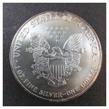 2000 Silver Eagle 1oz Fine Silver One Dollar Coin