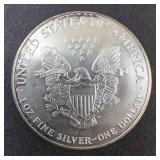 1998 Silver Eagle 1oz Fine Silver One Dollar Coin