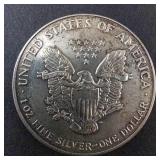 1993 Silver Eagle 1oz Fine Silver One Dollar Coin