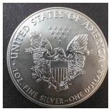 2019 Silver Eagle 1oz Fine Silver One Dollar Coin