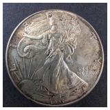 1993 Silver Eagle 1oz Fine Silver One Dollar Coin