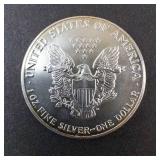 1987 Silver Eagle 1oz Fine Silver One Dollar Coin