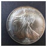 1995 Silver Eagle 1oz Fine Silver One Dollar Coin