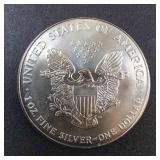 1995 Silver Eagle 1oz Fine Silver One Dollar Coin