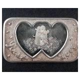 1973 Mother Lode Mint Reno Nevada 1oz Silver Artbar .999 Fine Silver