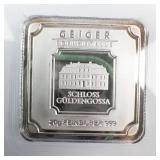 Geiger Edelmetalle Security Line 20 Grams Fine Silver Bar-Encapsulated Assay