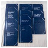 1 Box of 30 plus vintage Whitman Empty coin folders