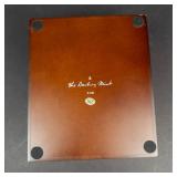 American History Silver Bullion Collection "The Danbury Mint" Wooden Box