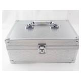 The Complete Collection of U.S Morgan Silver Dollars Silver Tone Box With Key