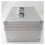 The Complete Collection of U.S Morgan Silver Dollars Silver Tone Box With Key