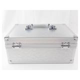 The Complete Collection of U.S Morgan Silver Dollars Silver Tone Box With Key