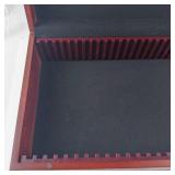 U.S. Statehood 24k Gold Tribute Collection Wooden Box 