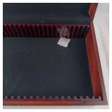 U.S. Statehood 24k Gold Tribute Collection Wooden Box 