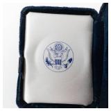 2004 Silver American Eagle One Dollar Coin -w/specification sheet & case