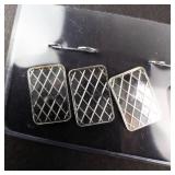 (5) 1 Grams .999 Fine Silver Art Bars -Horse, Panda, Lion, Rat, Dinosaur-