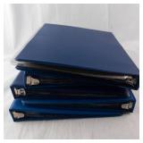 4 (Empty) Coin Binders and US Silver Eagles 1986 Collection Booklet