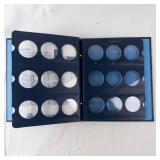 4 (Empty) Coin Binders and US Silver Eagles 1986 Collection Booklet