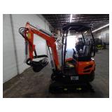 NEW CFG NT18K DIESEL Mini Excavator with Hydraulic Thumb, and Side Swing Boom!!!