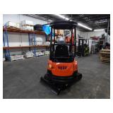 NEW CFG NT18K DIESEL Mini Excavator with Hydraulic Thumb, and Side Swing Boom!!!