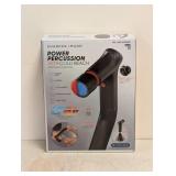 SHARPER IMAGE POWER PERCUSSION HOT + COLD REACH PERCUSSION MASSAGER