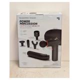 SHARPER IMAGE POWER PERCUSSION HOT + COLD REACH PERCUSSION MASSAGER