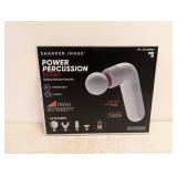 SHARPER IMAGE POWER PERCUSSION EDGE + PORTABLE PERCUSSION MASSAGER