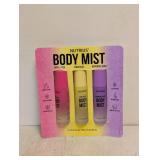 NEW NUTRIUS BODY MIST SPRAY 3PK