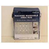 WYATT & ASH MACHINE WASHABLE AREA RUG KINSLEY