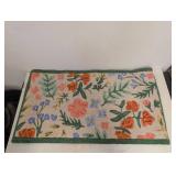 RIFLE PAPER CO. x LOLOI AREA RUG CREAM FLORAL