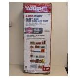 HYPER TOUGH 6-TIER CHROME HEAVY DUTY WIRE SHELVING UNIT