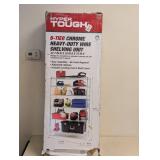 HYPER TOUGH 6-TIER CHROME HEAVY DUTY WIRE SHELVING UNIT