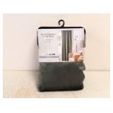 NEW BETTER HOMES & GARDENS CURTAIN PANEL GREEN VELVET