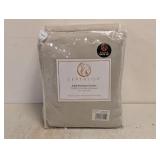 SUPERIOR SOLID PREMIUM CURTAINS 2 BLACKOUT PANELS IVORY