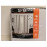 SUN BLK TOTAL BLACKOUT 2 PANELS