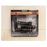 DURACELL HYBRID 1500 LUMENS LED FLASHLIGHTS 4PK