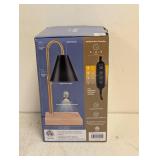 MIKASA HOME ACCENTS ADJUSTABLE HEIGHT CANDLE WARMER (BLACK)