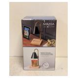 MIKASA HOME ACCENTS ADJUSTABLE HEIGHT CANDLE WARMER (BLACK)