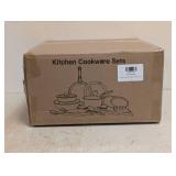 NEW KITCHEN COOKWARE SETS (POTS AND PANS SET)