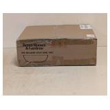 NEW BETTER HOMES & GARDENS MELAMINE SERVICE BOWL GRAY